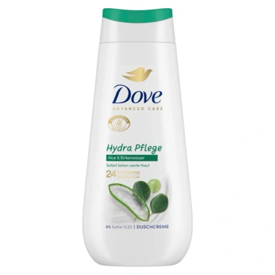 Abbildung von Dove Advanced Care Duschcreme Hydra Pflege mit 24h Renewing MicroMoisture für sofort lotion zarte Haut 225 ml