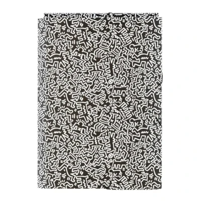 Abbildung von Grupo Erik Mappe A4 Sammelmappe Keith Haring Fanartikel Dokumentenmappe Gummizug Heftmapppe Schule Zubehör Heftbox Schulranzen Eckspanner Ordnungsmappe Büro Schul