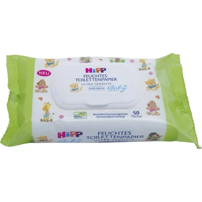 Abbildung von Hipp Babysanft feuchtes Toilettenpapier 50ST