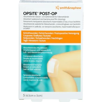 Abbildung von Opsite Post Op 6,5x5cm Verband