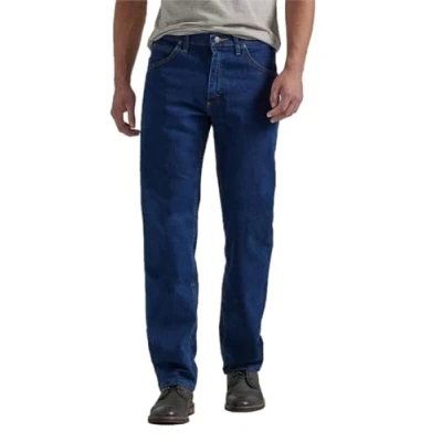 Abbildung von Wrangler Authentics Herren Classic 5 Pocket Regular Fit Jeans, Dark Indigo Flex, 50W / 32L