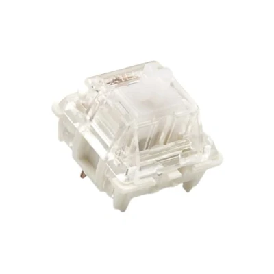 Abbildung von Packung mit Gateron ks 9 Tastenschaltern für Mechanische Tastaturen Platte Montiert (Gateron Clear, 65 Stück)