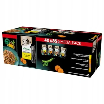 Abbildung von NATURE&#039;S COLLECTION Portionsbeutel Multipack Geflügel Variation in Gelee 40x85g