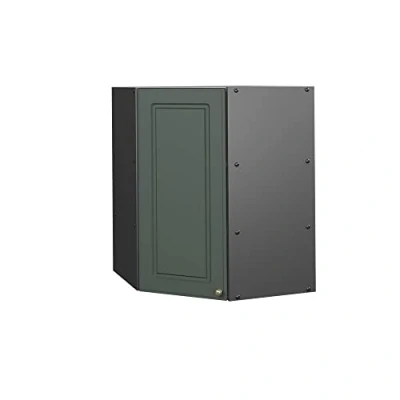 Abbildung von Vicco Eckhängeschrank Fame Line, Grün Gold Landhaus/Anthrazit, 57 cm (1 Hängeschrank)