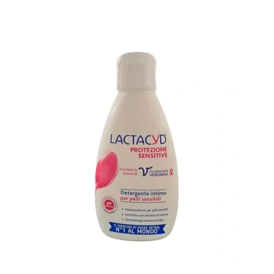 Abbildung von Lactacyd Intimate Wash Sensitive Angereichert mit natürlicher Milchsäure &amp; Baumwollextrakt, 200 ml
