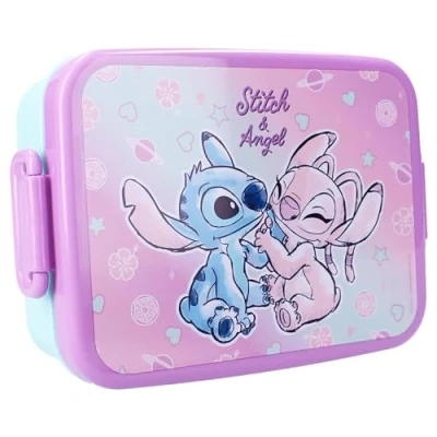 Abbildung von Lilo &amp; Stitch Lunchbox Stilvolle und praktische Brotdose Brotbox für unterwegs