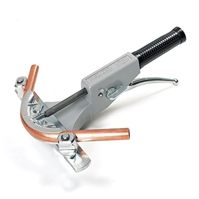 Abbildung von RIDGID 18741 Modell 326 Ratschenbieger für Kupferrohre von 10 mm bis 22 mm, Schnelleinstellbarer Rohrbieger Biegungen zu 90 Grad
