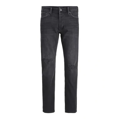 Abbildung von Jack &amp; Jones Jjimike Jjoriginal Jeans Straight Leg, Herren, Größe: 48x32, Black denim