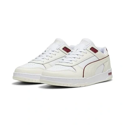 Abbildung von PUMA Unisex Rbd Game Low Sneaker, Warm White Team Regal Red Gold, 44 EU