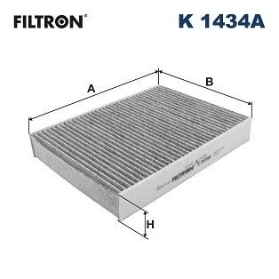 Abbildung von FILTRON K 1434A Innenraumfilter Aktivkohlefilter 271 196 40 LAND ROVER: Discovery Sport, Range Rover Evoque, JAGUAR: E Pace