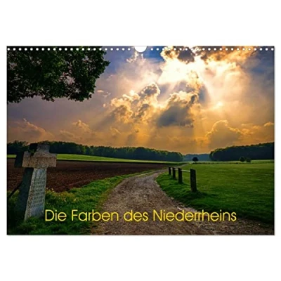 Abbildung von Die Farben des Niederrheins (Wandkalender 2025 DIN A3 quer), CALVENDO Monatskalender