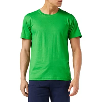 Abbildung von Stedman Classic Men T shirt Apfelgrün Baumwolle Small Herren