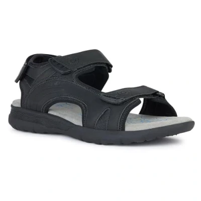Abbildung von Geox Spherica Trekkingsandale, Herren, Größe: 42, Black Schuhe