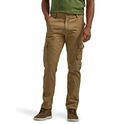 Abbildung von Wrangler Authentics Herren Regular Tapered Cargo Hose, Teakholz, 32W / 30L