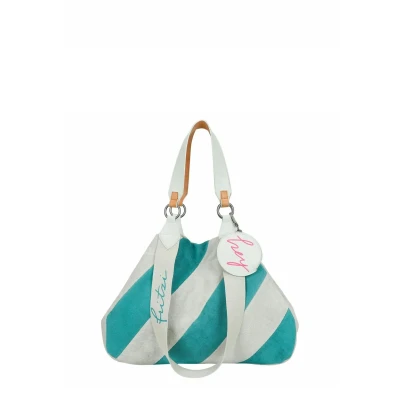 Abbildung von Fritzi aus Preußen IZZY Medium Limited Schulter Shopping Bag, Damen, Größe: One Size, Caribbean sand