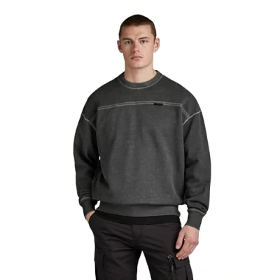 Abbildung von G Star Garment Loose Sweatshirt, Herren, Größe: Medium, Shadow