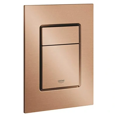 Abbildung von Grohe Skate Cosmop. Betj.plade Str. S, 2 skyls betjening, bø. hard graphite 37535AL0