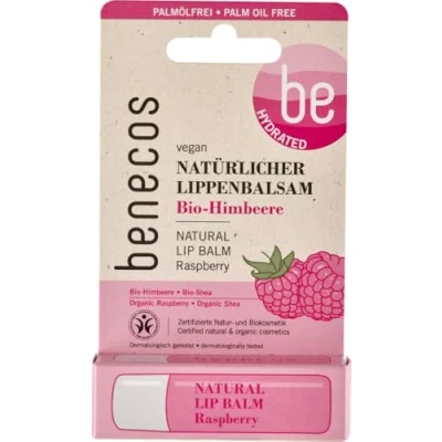 Abbildung von benecos Lip Balm Himbeere (2 x 1 Stk)