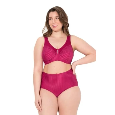 Abbildung von Ulla Popken Kelly Tshirt BH, Damen, Größe: 100G, Fuchsia