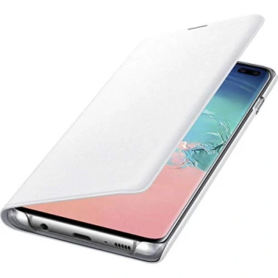 Abbildung von LED View Cover für Galaxy S10+ Weiß