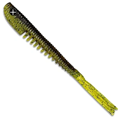 Abbildung von Monkey Lures Hairy Lui Bugs Pumpkin 14cm (4 Stück) Gummifisch