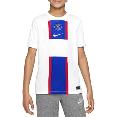 Abbildung von Nike Stad T Shirt White/Old Royal/White XS
