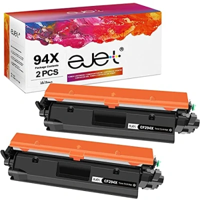 Abbildung von ejet CF294X Toner Kompatibel für HP 94A 94X CF294A Laserjet Pro MFP M148dw M148fdw M148 M118dw M118 (Schwarz, 2 Pack)