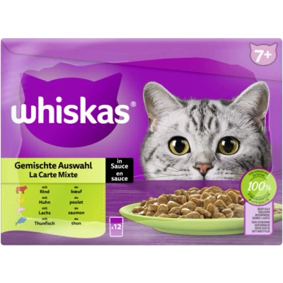 Abbildung von Whiskas Gemischte Auswahl in Sauce 12x 85G