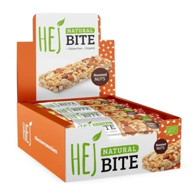 Abbildung von HEJ Natural Bite Organic (12x40g) Roasted Nuts