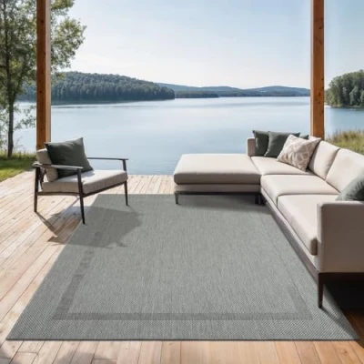 Abbildung von the carpet Teppich &quot;Mistra&quot;, rechteckig, moderner robuster In und Outdoor