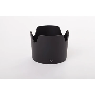 Abbildung von vhbw Gegenlichtblende kompatibel mit Nikon Zoom Nikkor AF S VR 70 300mm f/4.5 5.6G IF ED 67mm Objektiv Schwarz, Kunststoff, tulpenförmig Ersatz für HB 36, HB36