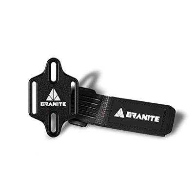 Abbildung von Granite Portaledge Fahrradflaschenhalterung Gurt für Werkzeuge und Schläuchee (schwarz)