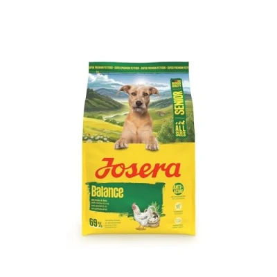 Abbildung von JOSERA Senior Balance Huhn &amp; Reis (1 x 3 kg) Premium Trockenfutter für ausgewachsene ältere Hunde phosphorarm mit wenig Fett Protein speziell Senioren glutenfrei 1er Pack