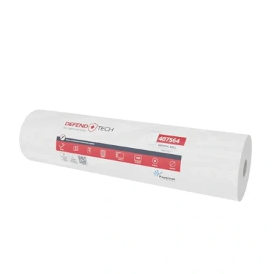 Abbildung von Papernet Medizinisches Bettlaken für Kinderbett 407564, 1 Rolle Papier aus reinem Zellulose, 69 m, 2 Schleier, 189 Rollen 59,2 x 36,5 cm