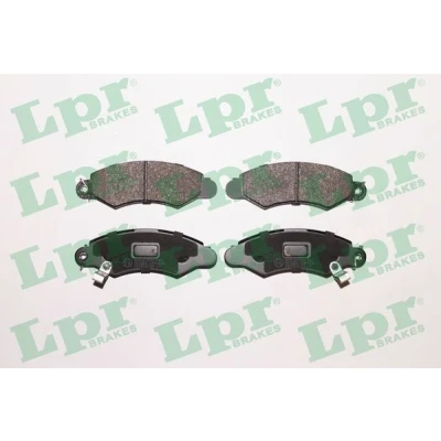 Abbildung von LPR 05P1041 Bremsbelagsatz SUZUKI: SWIFT 2 Schragheck, SUBARU: JUSTY