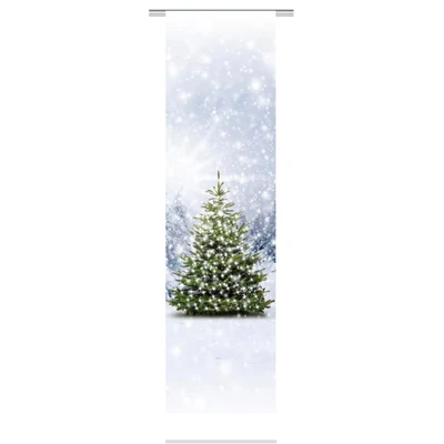 Abbildung von HOME WOHNIDEEN Schiebegardine &quot;WEIHNACHTSBAUM&quot;, (1 St.), HxB: 245x60, inkl. Befestigungszubehör