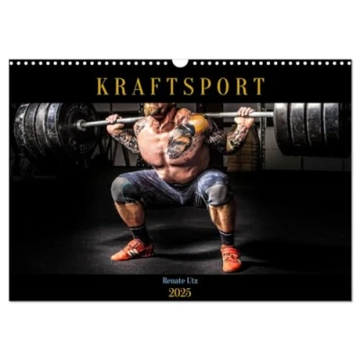 Abbildung von Kraftsport (Wandkalender 2025 DIN A3 quer), CALVENDO Monatskalender