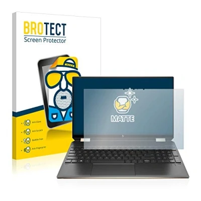 Abbildung von BROTECT Entspiegelungs Schutzfolie für HP Spectre x360 (15 eb) (359.9 mm x 226.4 mm) Matte Displayschutz Folie, Anti Reflex, Fingerprint