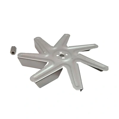 Abbildung von SOS Accessoire Propeller mit Mutter, 150 x 18 mm, für Backofen, Herd 00650472, 00600434 Blaupunkt, Bosch, Junker, Neff, Siemens, Viva