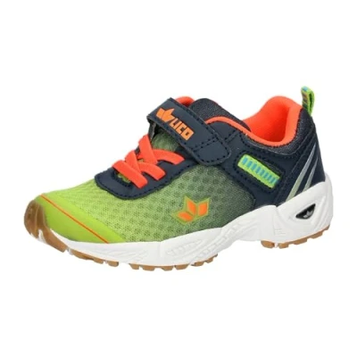 Abbildung von Lico Barney VS Hallenturnschuhe, Lemon/Marine/Orange, 36 EU