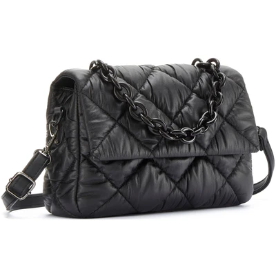 Abbildung von Vivance Umhängetasche, in gestepptem Design, Minibag, Handtasche, Schultertasche VEGAN
