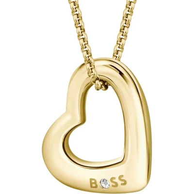 Abbildung von BOSS Honey Boundless Halskette goldcoloured, Damen, Größe: One Size, Gold coloured