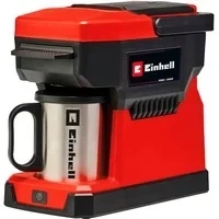 Abbildung von Einhell Kaffeepadmaschine Power X Change TE CF 18 Li Solo, 0,24l Kaffeekanne, Korbfilter