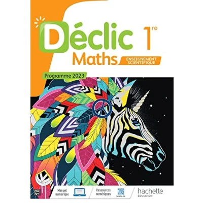 Abbildung von Déclic Maths Enseignement Scientifique 1re Livre élève Ed. 2023