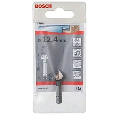 Abbildung von Bosch Accessories Professional Kegelsenker HSS mit 1/4&quot; Sechskantschaft (Ø 12,4 mm, 3 Schneiden)