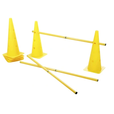 Abbildung von Kerbl Agility Pylon Set 3 Hindernisse Rot/Gelb