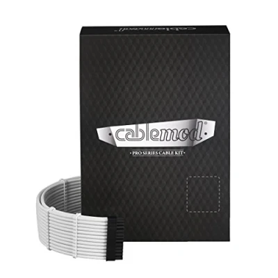 Abbildung von CableMod PRO ModMesh C Series AXi, HXi &amp; RM Cable Kit weiß