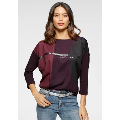 Abbildung von Laura Scott Shirtbluse, im Materialmix