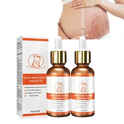 Abbildung von 2/3/4PCS Stretch Mark Repair Essential Oil,Stretch Oil for Pregnancy,Pregnancy to Prevent Marks,Remove Marks,For Scar Postpartum (2PCS)