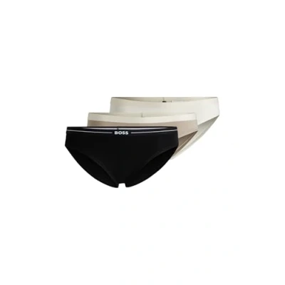 Abbildung von BOSS 3 PACK Slip, Damen, Größe: XL, Patterned one